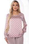 Блуза "Тина" (пудра) Б8098