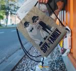 62290 Семья шпиона | Рюкзак текстильный "Бонд и Аня", р-р 39х32