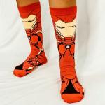 Marvel Comics | Носки "Железный человек", р-р 36-40 (красный/желтый)