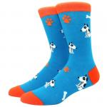 В мире животных | Носки "Бультерьер и его любимая косточка", р-р 38-44