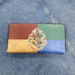 Гарри Поттер | Большой кошелек сгербом Хогвартса, р-р 19х10,5х2,5см (4 цвета)