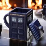 DR89 Доктор Кто | 3D кружка "Тардис", р-р 530 мл (синяя)