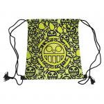 62016 One Piece | Рюкзак текстильный "Символ Трафальгара", р-р 39х32 (желтый)