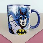 DC Comics | Кружка 330мл, Бэтман Йована Шриджемака (синяя/ белая внутри)