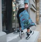 62238 Рик и Морти | Рюкзак текстильный "Мистер Мисикс", р-р 39х32 (голубой)