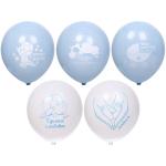 Воздушные шары 50 шт, 10"/25см "Наш сыночек", Голубой/белый