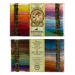 Нитки для вышивания "ПНК им. Кирова" мулине 100% хлопок 100 цв. x 10 м