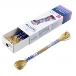 Нитки для вышивания "Gamma" мулине JT металлик 100% полиэстер 12 x 11 м