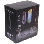 Бокал для шампанского 210мл Enjoy Life в наборе 6шт, цвет розовый