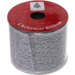 Лента для декорирования "Сказка" 6,3 см, 2,7 м, Серебро