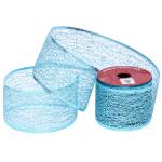 Лента для декорирования "Сказка" 6,3 см, 2,7 м, Голубой