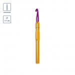 Для вязания "Gamma" CH-08 набор разборных крючков алюминий d 3.0 - 7.0 мм в пластиковой упаковке с европодвесом