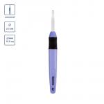 Для вязания "Gamma" CH-LD крючок с подсветкой пластик d 3.0 мм 15.6 см в картонной упаковке с европодвесом