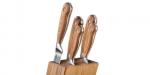 Блок для ножей FEELWOOD, с 5 ножами,
