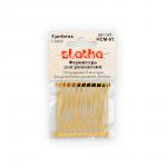 "Zlatka" Гребень HCM-01 3.8 x 4 см 10 х 2 шт