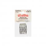 "Zlatka" Гребень HCMF-01 4 x 2.7 см 10 х 2 шт