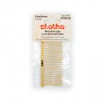 "Zlatka" Гребень HCM-02 3.8 x 8 см 10 х 1 шт