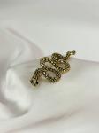 Брошь "Изящная змея" символ 2025 года!
