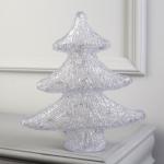 Светодиодная фигура «Ёлочка» 25 ? 30 ? 6 см, акрил, батарейки ААх2 (не в комплекте), свечение мульти (RGB)