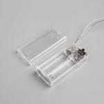 Светодиодная фигура «Ёлочка» 25 ? 30 ? 6 см, акрил, батарейки ААх2 (не в комплекте), свечение мульти (RGB)