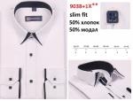 903B+1X** Сорочка подростковая длин. рукав притал., белый, BROSTEM