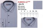 2LBM31+2** БК Сорочка муж. длин. рукав, притал., BROSTEM