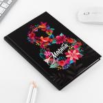 Подарочный набор «8 марта из цветов»: ежедневник 80 листов и ручка