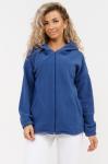 Толстовка "Мелисса", флис (индиго)