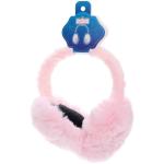 Наушники меховые складные Salon Teplo, цвет розовое кружево,( подвес Ultramarine)