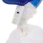 Наушники меховые светящиеся Salon Teplo , зайка, цвет белый, ( подвес Ultramarine)