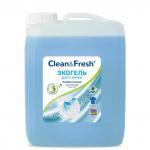 Гель для стирки Clean&Fresh, универсальный в термоусадке 5000 мл.