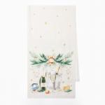 Дорожка на стол Этель Spruce mood 40?149 см, 100% хлопок, саржа 190 г/м?, белая