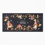 Дорожка на стол Этель Fairy tale 30?70 см, 100% хлопок, саржа 190 г/м?, чёрная