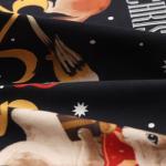 Дорожка на стол Этель Fairy tale 30?70 см, 100% хлопок, саржа 190 г/м?, чёрная