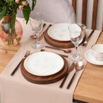 Дорожка на стол Этель Kitchen 40?150 +/-5 см, бежевая, 100% хлопок, саржа 220 г/м?