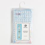 Дорожка на стол Этель «Пасхальные радости» 40?146 см, 100% хлопок, саржа 190 г/м?, голубая