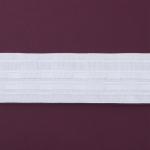 *Штора портьерная Этель 130*300 см, цв.винный, блэкаут, пл. 240 г/м2