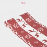 Дорожка на стол Доляна «Новый год», 180?30 см, красная