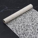 Дорожка на стол Доляна «Паутинка», 150?33 см, белая