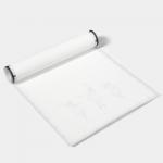 Дорожка новогодняя на стол Доляна «Волшебная сказка», сервировочная, 180?30 см, белая