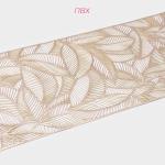 Дорожка на стол Доляна «Листопад», 30?150 см, золотая