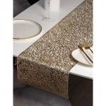 Дорожка на стол Доляна «Манифик», 30?150 см, золотая