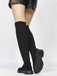Ботфорты высокие чулки A9058-4B