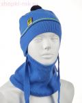 01-61-E Комплект флис (шапка+снуд) (48-50)