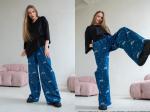 Брюки джинс  DENIM048/01/Синий