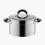 Кастрюля со стеклянной крышкой, 20 см/3 л, NADOBA, серия OLINA
