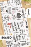 Полотенце пляжное вафельное 80Х150 Happy Fox Home
