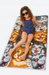 Полотенце пляжное вафельное 80x150 Happy Fox Home