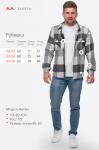 Мужская теплая рубашка в клетку Happyfox
