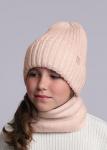 CLE 423519ап флис Шапка детская для девочки